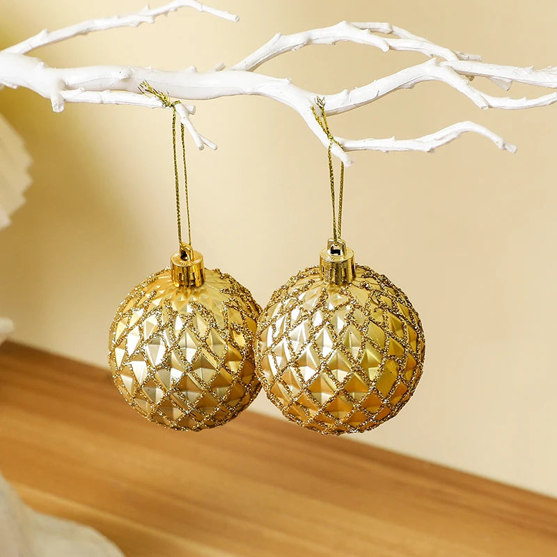 イベント・クリスマス装飾｜大型クリスマスツリーボール 6個セット 6cm