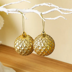 イベント・クリスマス装飾｜大型クリスマスツリーボール 6個セット 6cm