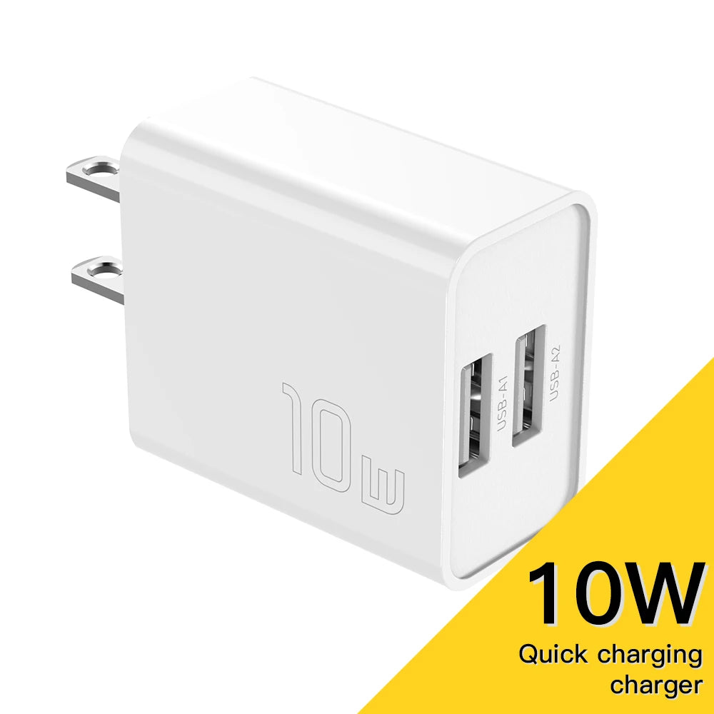| イベント・ノベルティー用品 | 2ポートUSB 充電器 / 10W