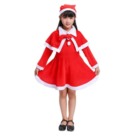 イベント・クリスマスグッズ｜キッズ用 サンタクロースコスチュームセット(90c～160c)