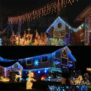 イベント・クリスマス装飾｜屋外用 LEDカーテンライト(5M)