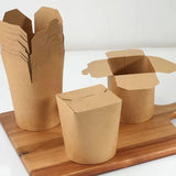 |イベント・ノベルティ用品 | 電子レンジ可 耐油クラフト紙フードBOX | 100/550/700ml