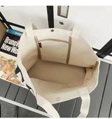 |イベント・ノベルティ用品 | 大容量キャンバスショルダーバッグ | W46×H31×D12㎝