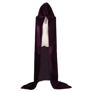 イベント・ハロウィングッズ｜ベルベットフード付きマント(60c～170c)