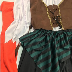 イベント・ハロウィングッズ｜パイレーツ・コスチューム ジャックスパロウ風（男性用／女性用）