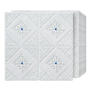 【DIY用】３Dアンティーク調タイル風ステッカー 70x70cm(5pcs/10pcs）