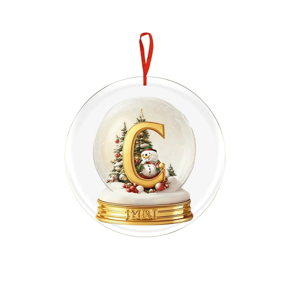イベント・クリスマス装飾｜イエロークリスタルアクリルツリーオーナメント