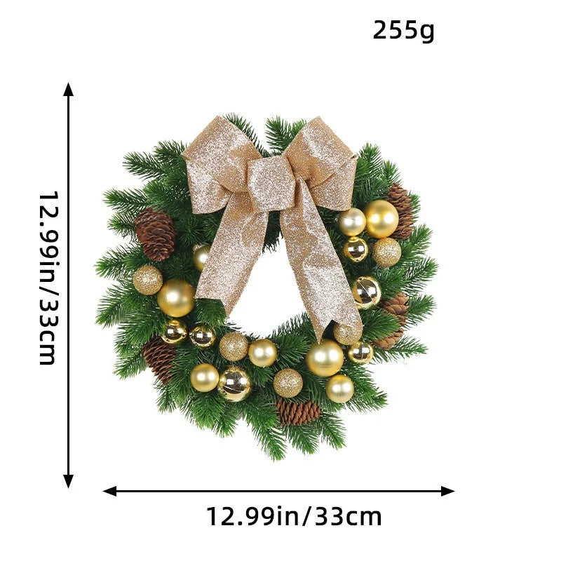 イベント・クリスマス装飾｜リボンデコレーションリース