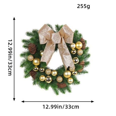 【イベント・クリスマス装飾】リボンデコレーションリース