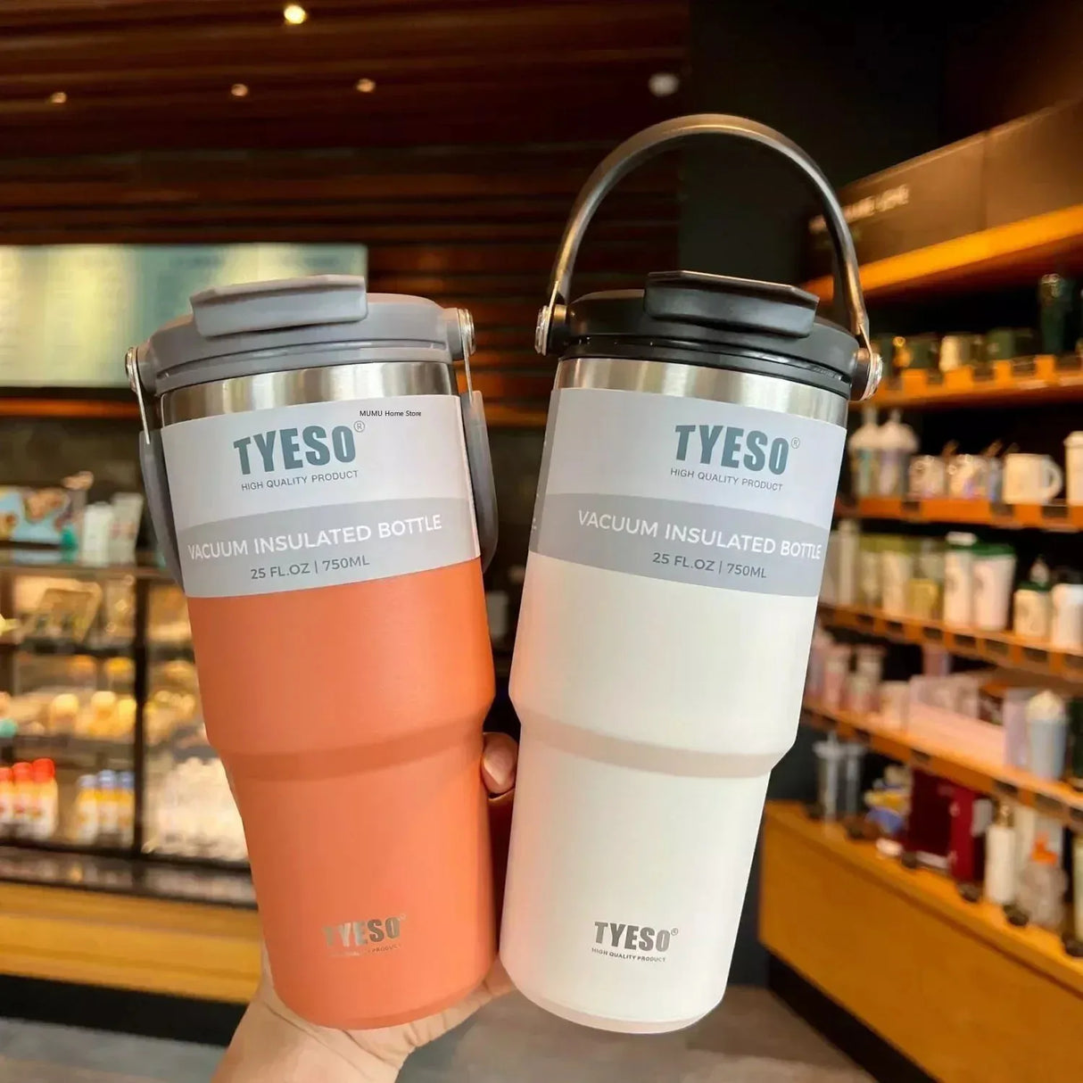 |イベント・ノベルティ用品 | ステンレス断熱コーヒーカップ | 600ml～1200ml