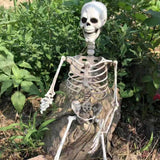 イベント・ハロウィングッズ｜可動式頭蓋骨スケルトン像