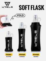 |イベント・ノベルティ用品 | 折りたためる！ドリンクボトル | 150ml/250ml/500ml