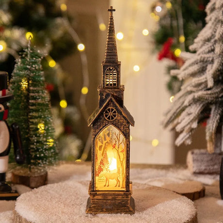 イベント・クリスマス装飾｜LEDナイトライト サンタ＆スノーマン(高さ22.5cm)