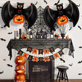 イベント・ハロウィン装飾｜こうもり＆クモ型バルーンセット(1～20個)