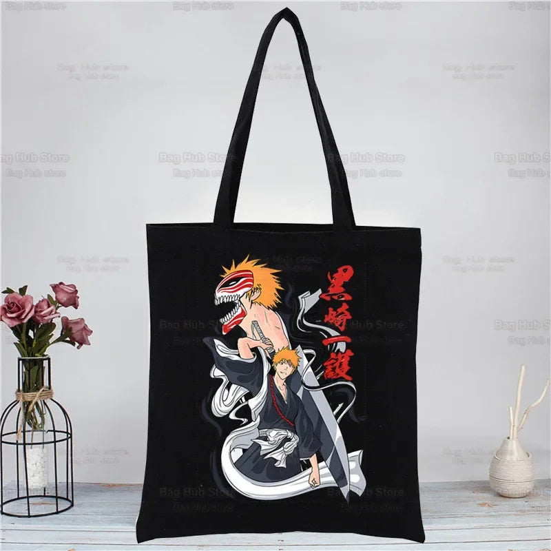 |ノベルティ用品  | BLEACH トートバッグ ブラック | 34x40c
