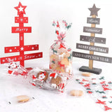 イベント・クリスマス装飾｜透明クリアギフトバッグ 50個セット