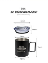 |イベント・ノベルティ用品 | ステンレスダブルウォールマグカップ | 320ml