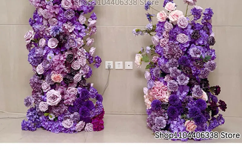 ロマンティックパープル フラワーデコレーション