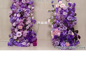 ロマンティックパープル フラワーデコレーション