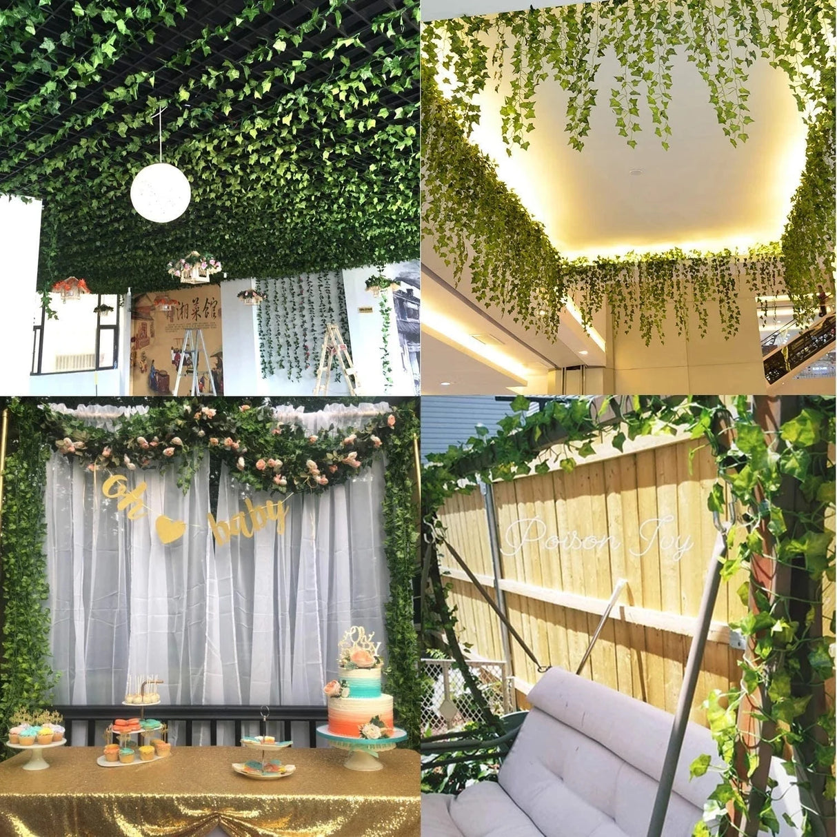 200cm・人工植物・ラタン・クリーパー