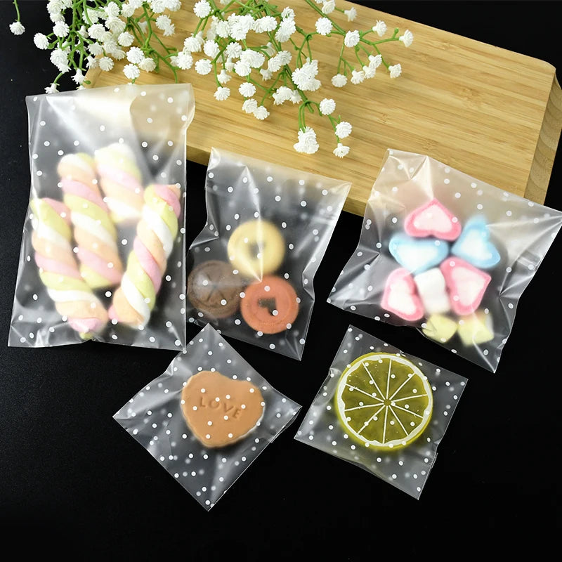 |イベント・ノベルティ用品 | 水玉柄 透明OPP袋 100枚セット
