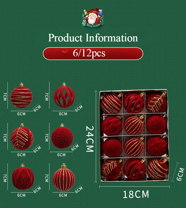 イベント・クリスマス装飾｜バーガンディ色のクリスマスボールペンダント