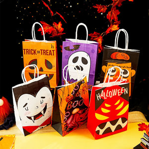 イベント・ハロウィングッズ｜再利用可能ギフトバッグ6個セット