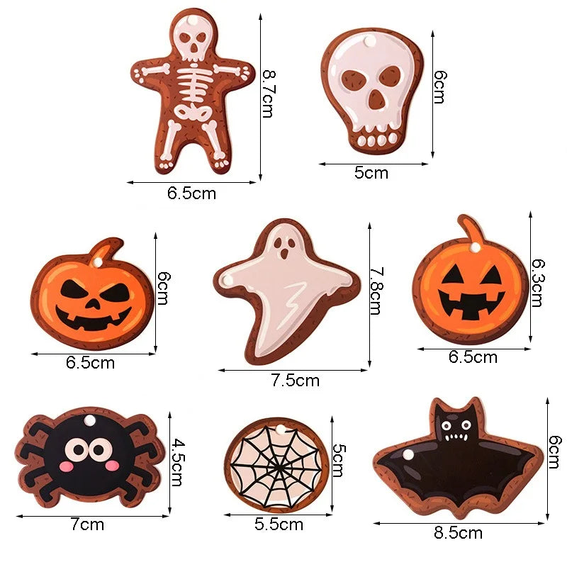 イベント・ハロウィングッズ｜ハロウィン用ギフトタグ50枚セット
