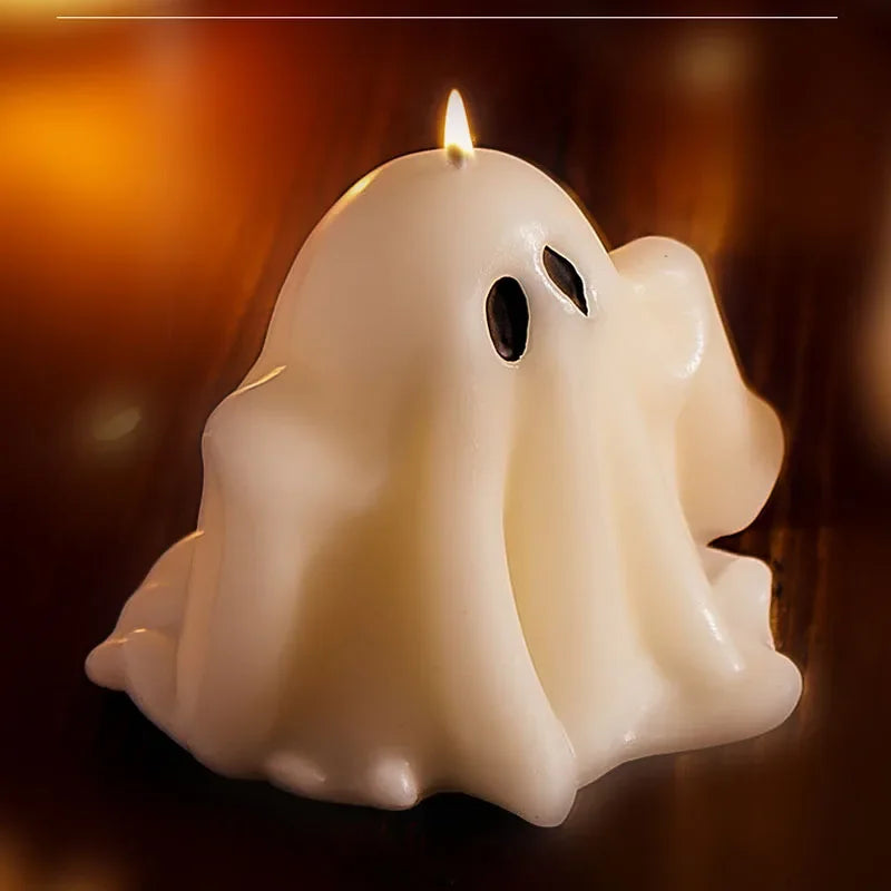 イベント・ハロウィングッズ｜ゴースト香り付きキャンドル