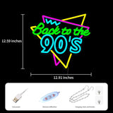 90年代風LEDネオンサイン（ネオン看板） 調光可能