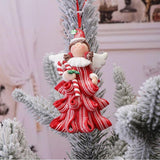 イベント・クリスマス装飾｜ソフト陶器ペンダント 天使チャーム