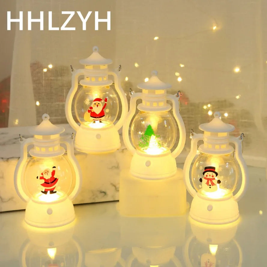 イベント・クリスマス装飾｜サンタクロースLEDランタンライト