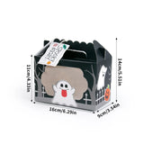 イベント・ハロウィングッズ｜紙製トリートボックス 4個セット