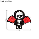 イベント・ハロウィングッズ｜ハロウィン用ギフトタグ50枚セット