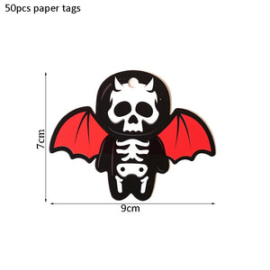 イベント・ハロウィングッズ｜ハロウィン用ギフトタグ50枚セット
