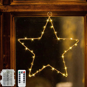 イベント・クリスマス装飾｜LEDスター型ライト8モード