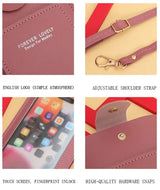|イベント・ノベルティ用品 | タッチスクリーン対応スマホショルダーバッグ | W11×H20×D2㎝