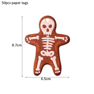 イベント・ハロウィングッズ｜ハロウィン用ギフトタグ50枚セット