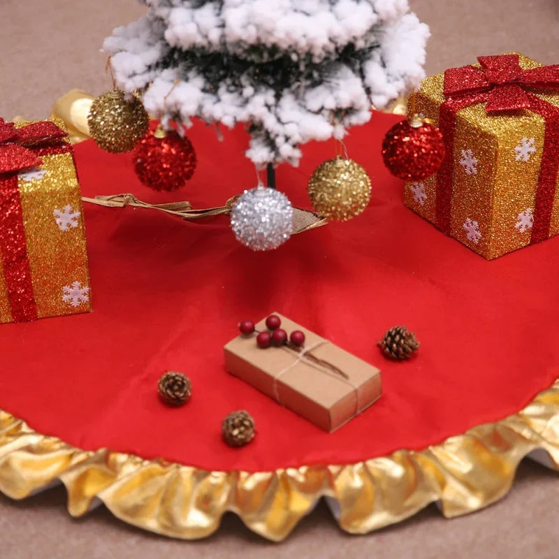 イベント・クリスマス装飾｜赤いクリスマスツリースカート - ホームデコ