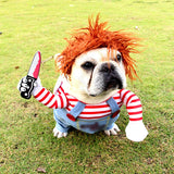 イベント・ハロウィングッズ｜犬用ホラー映画コスチュームセット