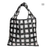 |ノベルティ用品 | コンパクト収納 花柄エコバッグ | 44×40c