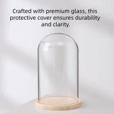 ライトアップガラスドームローズギフト