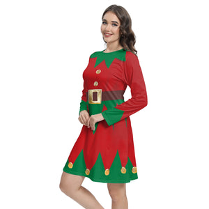 イベント・クリスマスグッズ｜ クリスマス妖精 コスチューム(S～XL)
