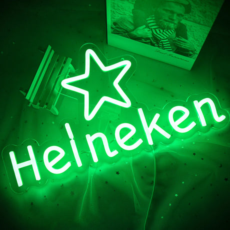 Heineken ビールLEDネオンサイン
