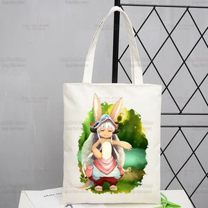 |ノベルティ用品 | メイドインアビス キャンバストートバッグ | 34×38c