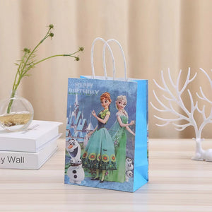 |ノベルティ用品 | アナ雪プリンセス柄ギフトバッグセット| 12x21x7cm