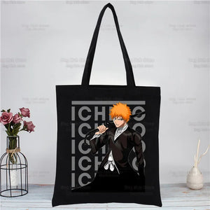 |ノベルティ用品  | BLEACH トートバッグ ブラック | 34x40c