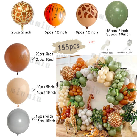 【バルーン装飾】マカロンカラー＆ゴールドバルーンセット（76個～235個入）
