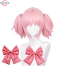 イベント・ハロウィングッズ｜鹿目まどか風コスプレ用 耐熱性ウィッグ ピンク(30cm)