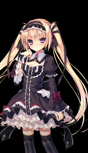 イベント・ハロウィングッズ｜アニメキャラ風 メイドヘアーバンド(フリーサイズ)